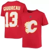 Youth Johnny Gaudreau Red Calgary Flames Name & Number T-Shirt