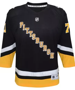 Youth Evgeni Malkin Black Pittsburgh Penguins 2021/22 Alternate Replica Player Jersey 5 Youth Evgeni Malkin Black Pittsburgh Penguins 2021/22 Alternate Replica Player Jersey -MLB Shop 5628515 ALT2
