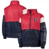 Youth Red/Navy Washington Capitals Goal Line Full-Zip Hoodie Windbreaker Jacket