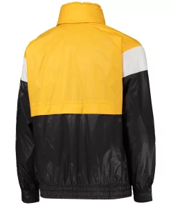 Youth Gold/Black Pittsburgh Penguins Goal Line Full-Zip Hoodie Windbreaker Jacket 7 Youth Gold/Black Pittsburgh Penguins Goal Line Full-Zip Hoodie Windbreaker Jacket -MLB Shop 5630215 ALT3