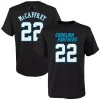 Youth Christian McCaffrey Black Carolina Panthers Mainliner Player Name & Number T-Shirt