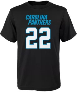 Youth Christian McCaffrey Black Carolina Panthers Mainliner Player Name & Number T-Shirt -MLB Shop 5630376 ALT2