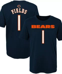 Preschool Justin Fields Navy Chicago Bears Mainliner Player Name & Number T-Shirt 4 Preschool Justin Fields Navy Chicago Bears Mainliner Player Name & Number T-Shirt -MLB Shop 5644939 ALT