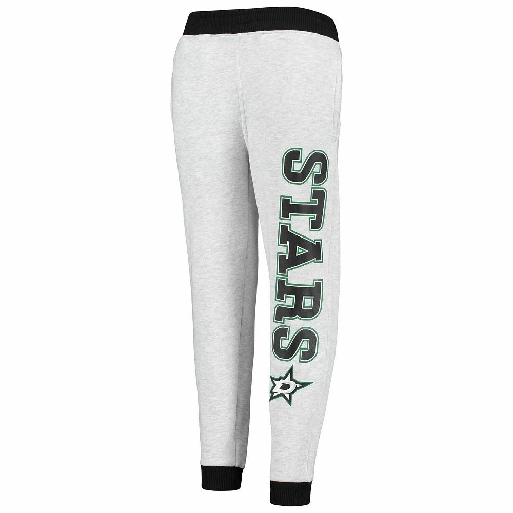 Youth Heathered Gray Dallas Stars Skilled Enforcer Sweatpants 3 Youth Heathered Gray Dallas Stars Skilled Enforcer Sweatpants - Image 3