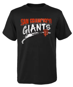 Youth Black San Francisco Giants Big Deal T-Shirt