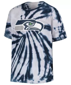 Youth College Navy Seattle Seahawks Team Tie-Dye T-Shirt 5 Youth College Navy Seattle Seahawks Team Tie-Dye T-Shirt -MLB Shop 5681172 ALT2