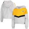Girls Youth Heathered Gray Los Angeles Lakers All Yours Pullover Hoodie