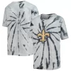 Youth Black New Orleans Saints Team Tie-Dye T-Shirt