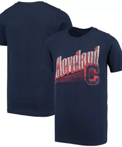 Youth Navy Cleveland Indians Winning Streak T-Shirt