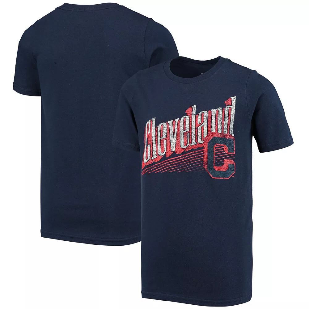 Youth Navy Cleveland Indians Winning Streak T-Shirt 1 Youth Navy Cleveland Indians Winning Streak T-Shirt