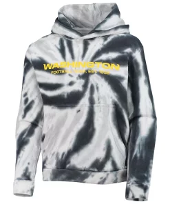 Youth Black Washington Football Team Team Tie-Dye Pullover Hoodie 5 Youth Black Washington Football Team Team Tie-Dye Pullover Hoodie -MLB Shop 5682824 ALT2