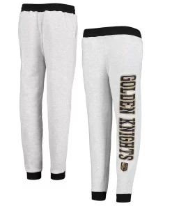 Youth Heathered Gray Vegas Golden Knights Skilled Enforcer Sweatpants