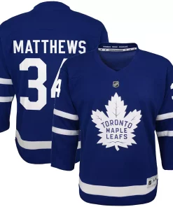 Youth Auston Matthews Blue Toronto Maple Leafs Home Replica Player Jersey