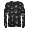 Girls Youth Black Brooklyn Nets Back in Action Long Sleeve T-Shirt