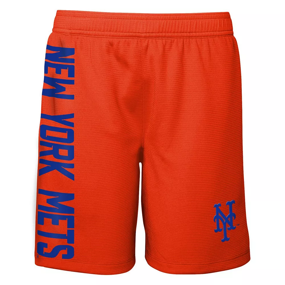 Youth Orange New York Mets Oh Yeah Shorts 3 Youth Orange New York Mets Oh Yeah Shorts - Image 3