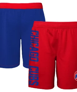 Youth Red Chicago Cubs Oh Yeah Shorts -MLB Shop 5694799 ALT