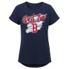Girls Youth Navy Boston Red Sox Dream Scoop-Neck T-Shirt