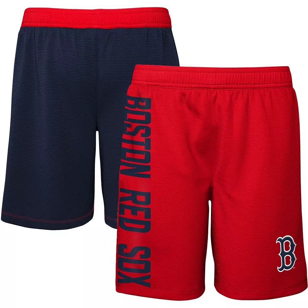 Youth Red Boston Red Sox Oh Yeah Shorts 2 Youth Red Boston Red Sox Oh Yeah Shorts - Image 2