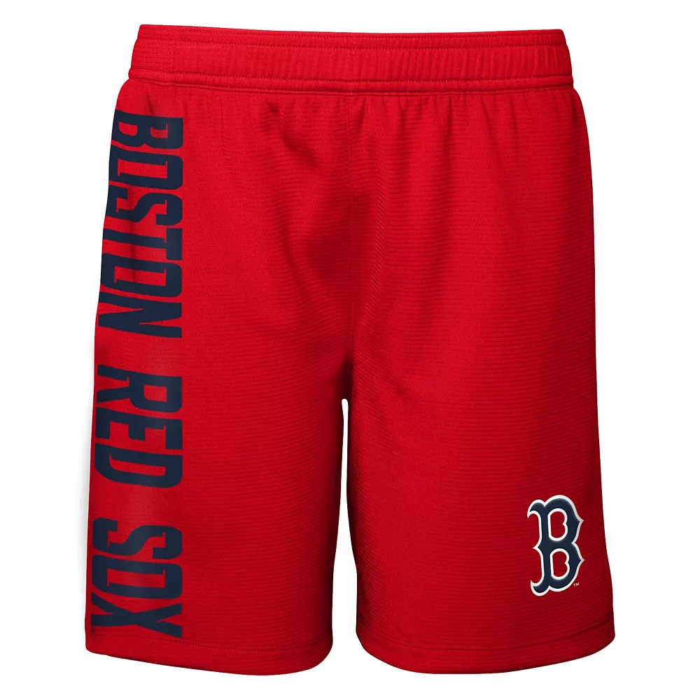 Youth Red Boston Red Sox Oh Yeah Shorts 3 Youth Red Boston Red Sox Oh Yeah Shorts - Image 3