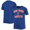 Youth Royal New York Mets Heart And Soul T-Shirt