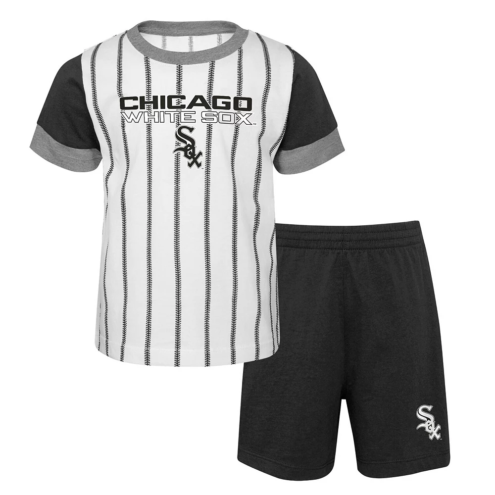 Toddler Black/White Chicago White Sox Position Player T-Shirt & Shorts Set 1 Toddler Black/White Chicago White Sox Position Player T-Shirt & Shorts Set