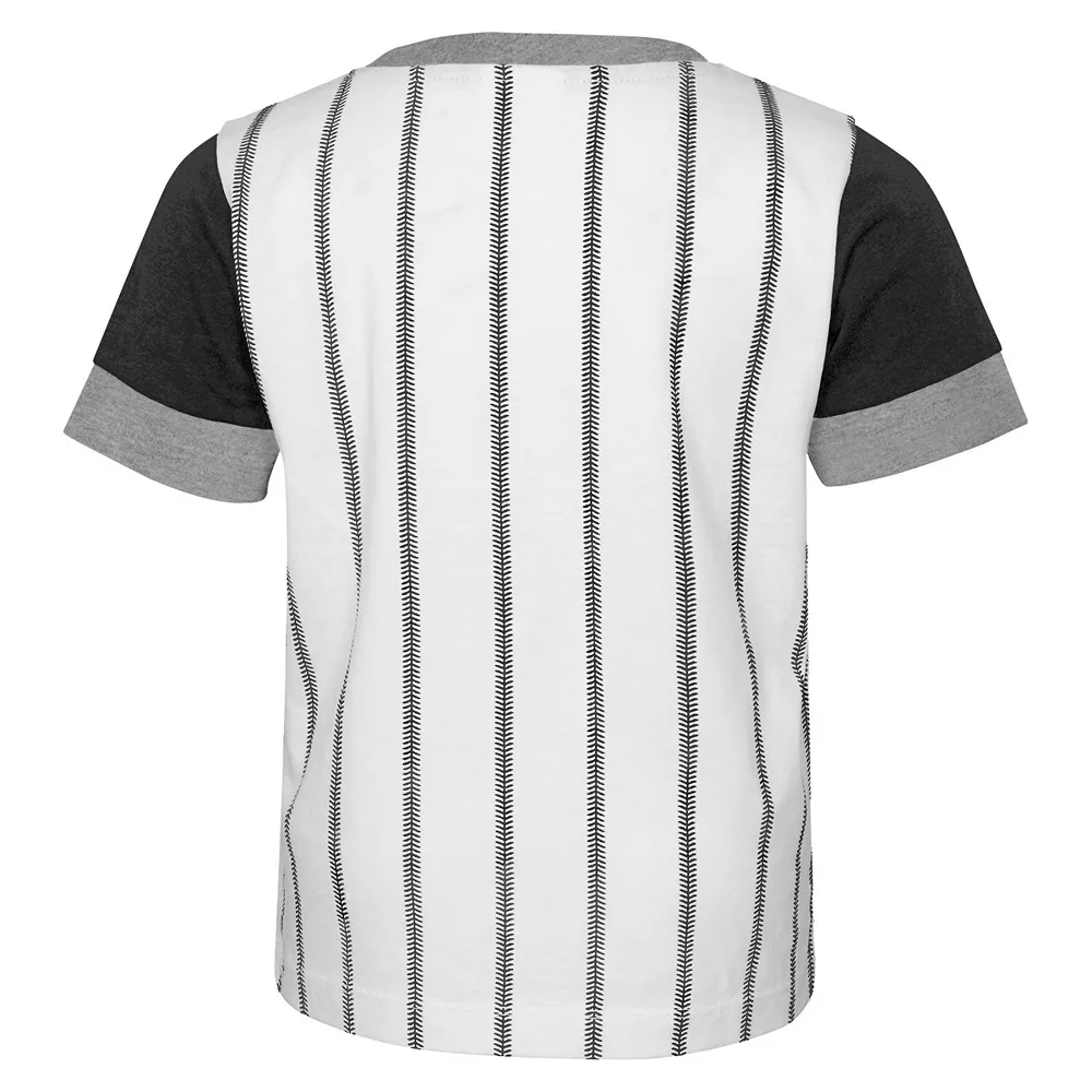 Toddler Black/White Chicago White Sox Position Player T-Shirt & Shorts Set 4 Toddler Black/White Chicago White Sox Position Player T-Shirt & Shorts Set - Image 4