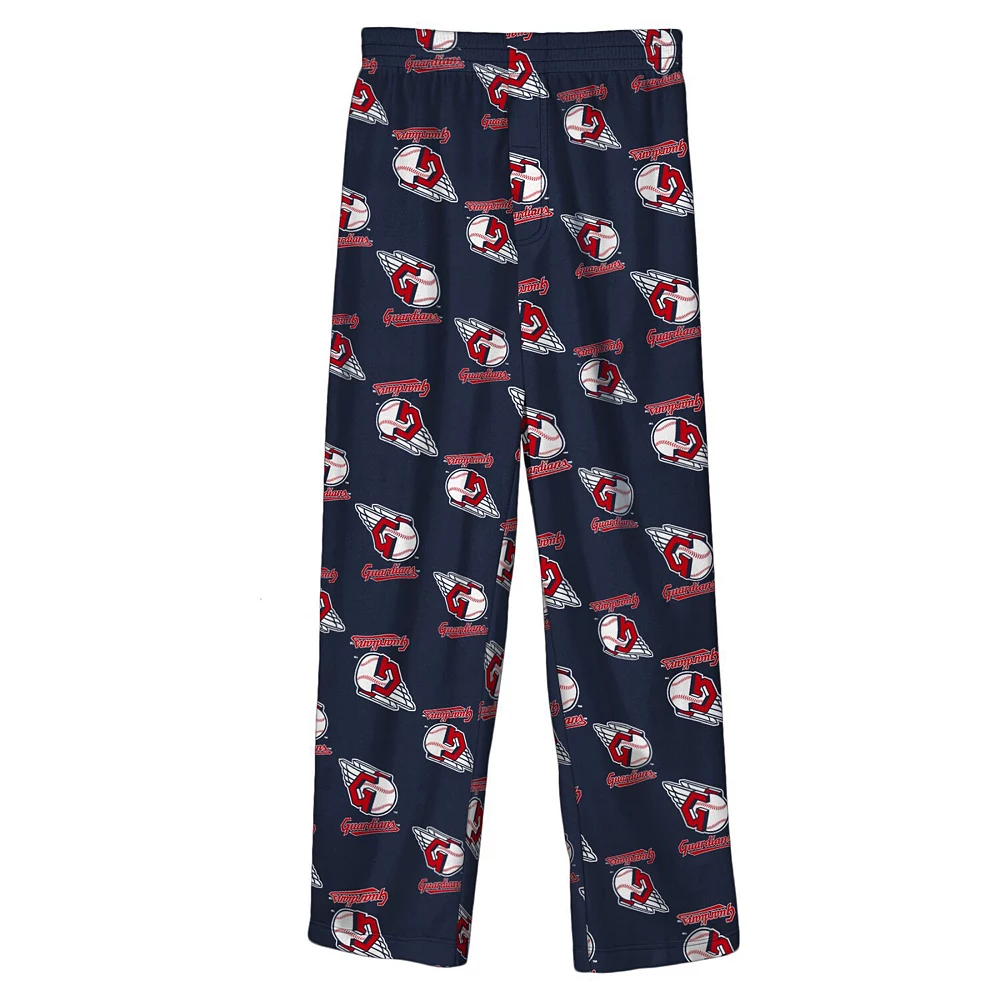 Youth Navy Cleveland Guardians Team Color Logo Pants 1 Youth Navy Cleveland Guardians Team Color Logo Pants