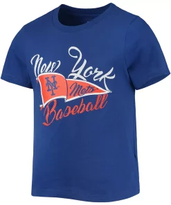 Girls Youth Royal New York Mets Team Fly The Flag T-Shirt 5 Girls Youth Royal New York Mets Team Fly The Flag T-Shirt -MLB Shop 5728991 ALT2