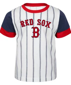 Toddler White/Navy Boston Red Sox Position Player T-Shirt & Shorts Set -MLB Shop 5730081 ALT2