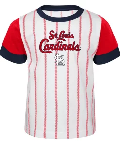Toddler White/Red St. Louis Cardinals Position Player T-Shirt & Shorts Set 6 Toddler White/Red St. Louis Cardinals Position Player T-Shirt & Shorts Set -MLB Shop 5730586 ALT2