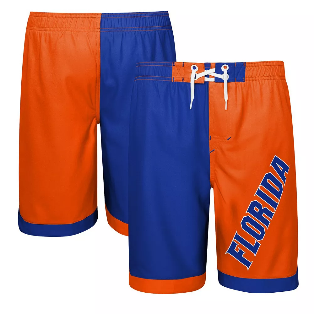Youth Royal/Orange Florida Gators Conch Bay Swim Shorts 2 Youth Royal/Orange Florida Gators Conch Bay Swim Shorts - Image 2
