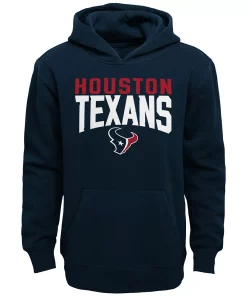 Toddler Navy/Heathered Gray Houston Texans Fan Flare Pullover Hoodie & Sweatpants Set -MLB Shop 5751247 ALT2