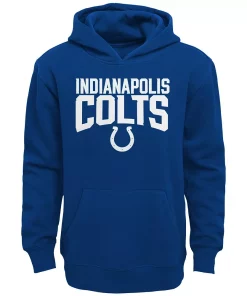 Toddler Royal/Heathered Gray Indianapolis Colts Fan Flare Pullover Hoodie & Sweatpants Set -MLB Shop 5751295 ALT2