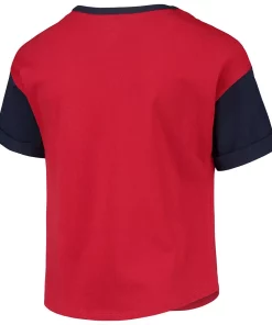 Girls Youth Red Boston Red Sox Bleachers T-Shirt 7 Girls Youth Red Boston Red Sox Bleachers T-Shirt -MLB Shop 5751667 ALT3
