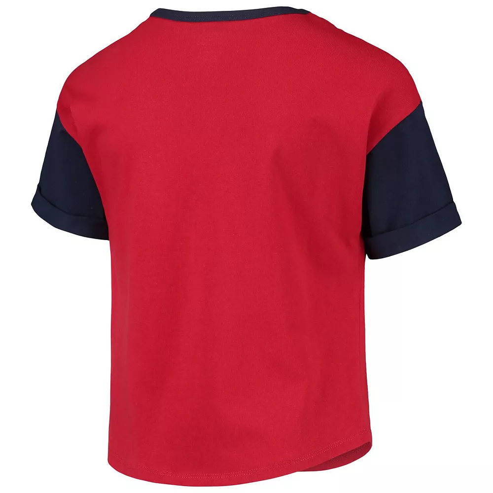 Girls Youth Red Boston Red Sox Bleachers T-Shirt 4 Girls Youth Red Boston Red Sox Bleachers T-Shirt - Image 4