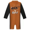 Toddler Texas Orange/Black Texas Longhorns Wave Runner Wetsuit