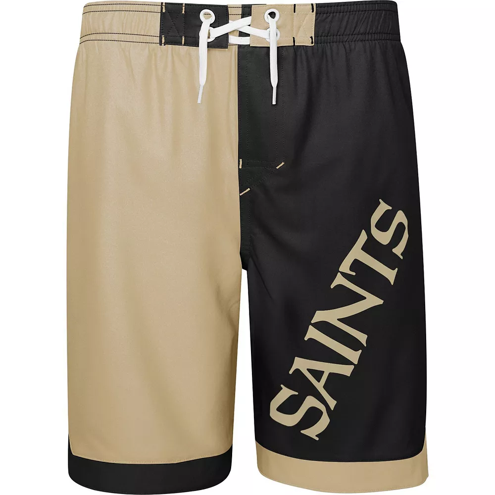 Youth Gold/Black New Orleans Saints Conch Bay Board Shorts 1 Youth Gold/Black New Orleans Saints Conch Bay Board Shorts