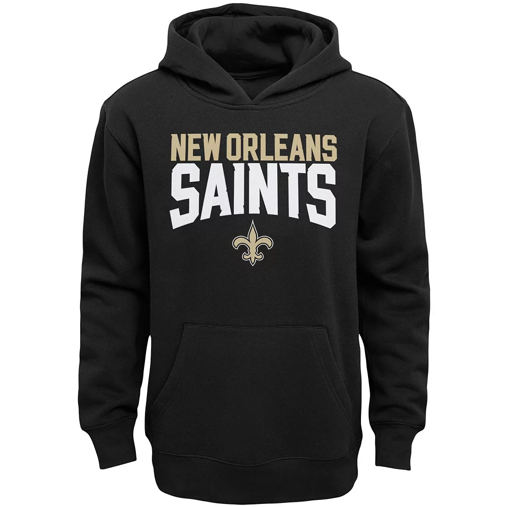 Toddler Black/Gray New Orleans Saints Fan Flare Pullover Hoodie and Sweatpants Set 3 Toddler Black/Gray New Orleans Saints Fan Flare Pullover Hoodie and Sweatpants Set - Image 3