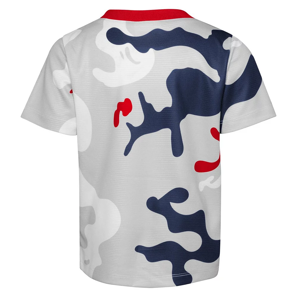 Preschool Red/Navy Boston Red Sox Pinch Hitter T-Shirt & Shorts Set 4 Preschool Red/Navy Boston Red Sox Pinch Hitter T-Shirt & Shorts Set - Image 4