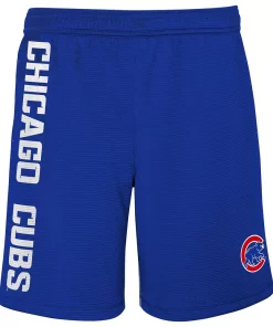 Youth Royal Chicago Cubs Camo Newsies Active Shorts 5 Youth Royal Chicago Cubs Camo Newsies Active Shorts -MLB Shop 5762453 ALT2