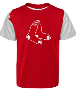 Toddler Red Boston Red/Navy Sox Pinch Hitter T-Shirt & Shorts Set -MLB Shop 5763059 ALT2