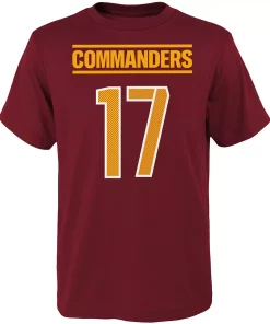 Alternative view of Preschool Terry McLaurin Burgundy Washington Commanders Mainliner Player Name & Number T-Shirt