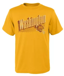 Youth Gold Washington Commanders Winning Streak T-Shirt