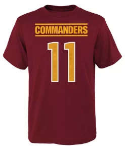 Youth Carson Wentz Burgundy Washington Commanders Mainliner Player Name & Number T-Shirt 5 Youth Carson Wentz Burgundy Washington Commanders Mainliner Player Name & Number T-Shirt -MLB Shop 5819981 ALT2