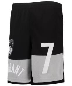 Youth Kevin Durant Black Brooklyn Nets Pandemonium Name & Number Shorts 6 Youth Kevin Durant Black Brooklyn Nets Pandemonium Name & Number Shorts -MLB Shop 5820561 ALT2