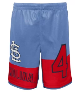 Youth Yadier Molina Light Blue St. Louis Cardinals Pandemonium Name & Number Shorts 5 Youth Yadier Molina Light Blue St. Louis Cardinals Pandemonium Name & Number Shorts -MLB Shop 5820693 ALT2