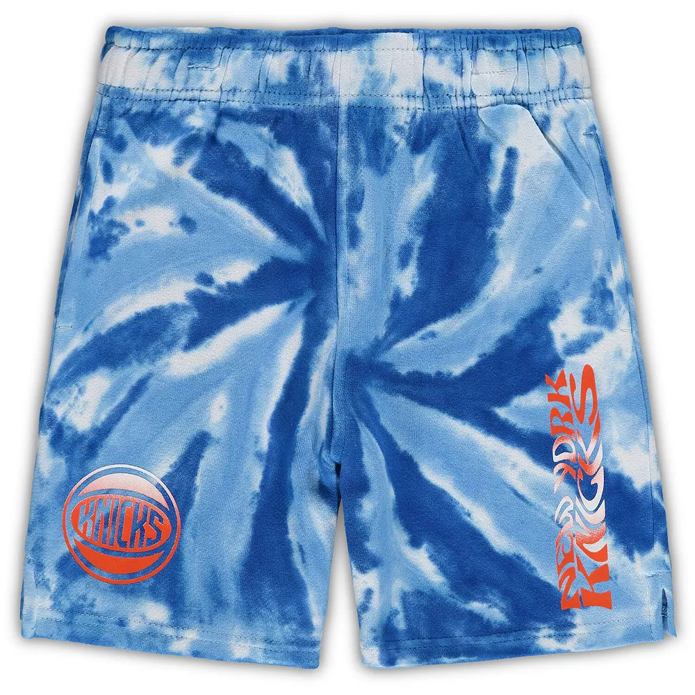 Preschool White/Blue New York Knicks Santa Monica Shorts 1 Preschool White/Blue New York Knicks Santa Monica Shorts