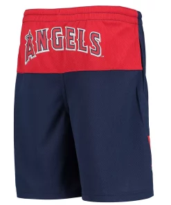 Youth Mike Trout Navy Los Angeles Angels Pandemonium Name & Number Shorts 7 Youth Mike Trout Navy Los Angeles Angels Pandemonium Name & Number Shorts -MLB Shop 5820908 ALT3