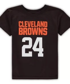 Preschool Nick Chubb Brown Cleveland Browns Mainliner Player Name & Number T-Shirt 5 Preschool Nick Chubb Brown Cleveland Browns Mainliner Player Name & Number T-Shirt -MLB Shop 5820917 ALT2