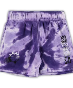 Toddler White/Purple Phoenix Suns Santa Monica Shorts